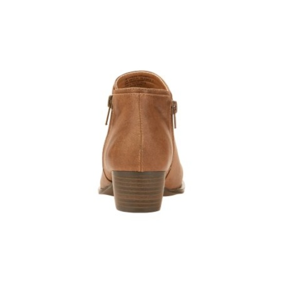 Tan Faux Leather Ankle Boot - Picture 5 of 5